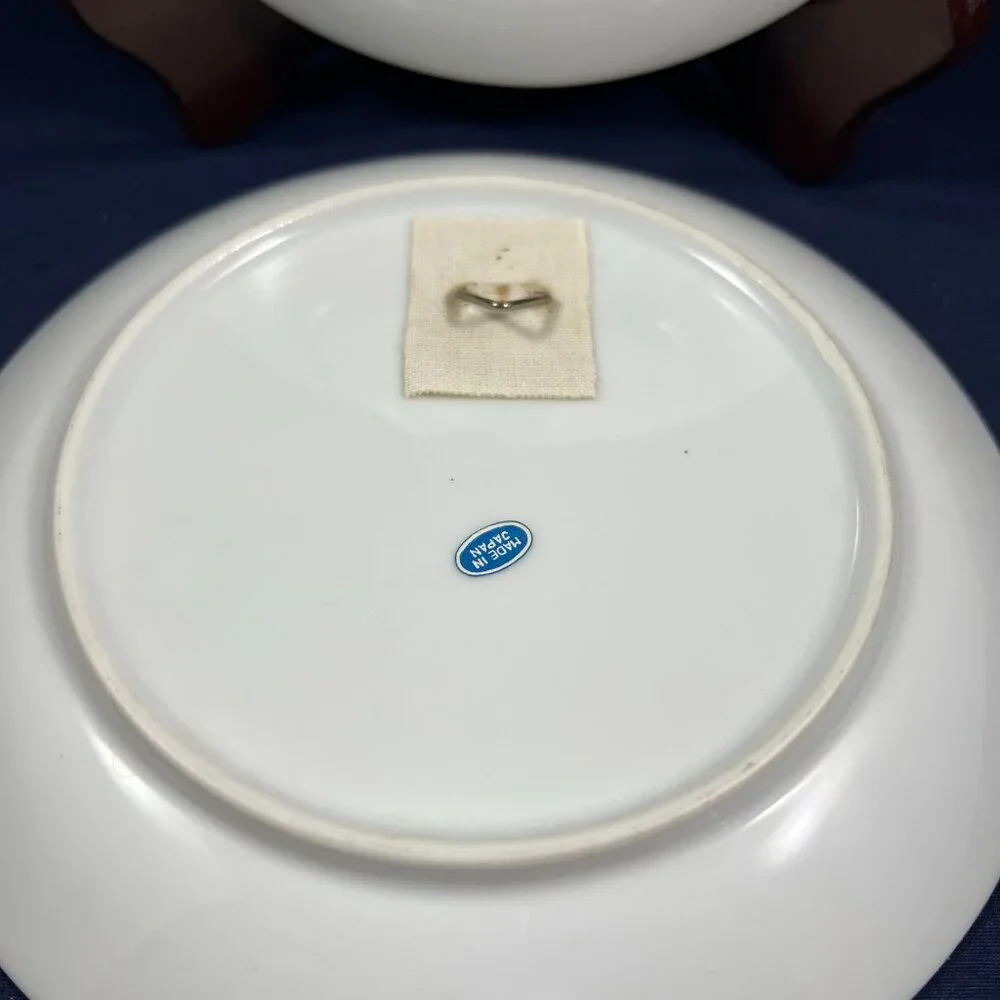 Currier & Ives Decorative Plates Set Of 2 Summer & Winter Scenes Porcelain Ready - Picture 5 of 5